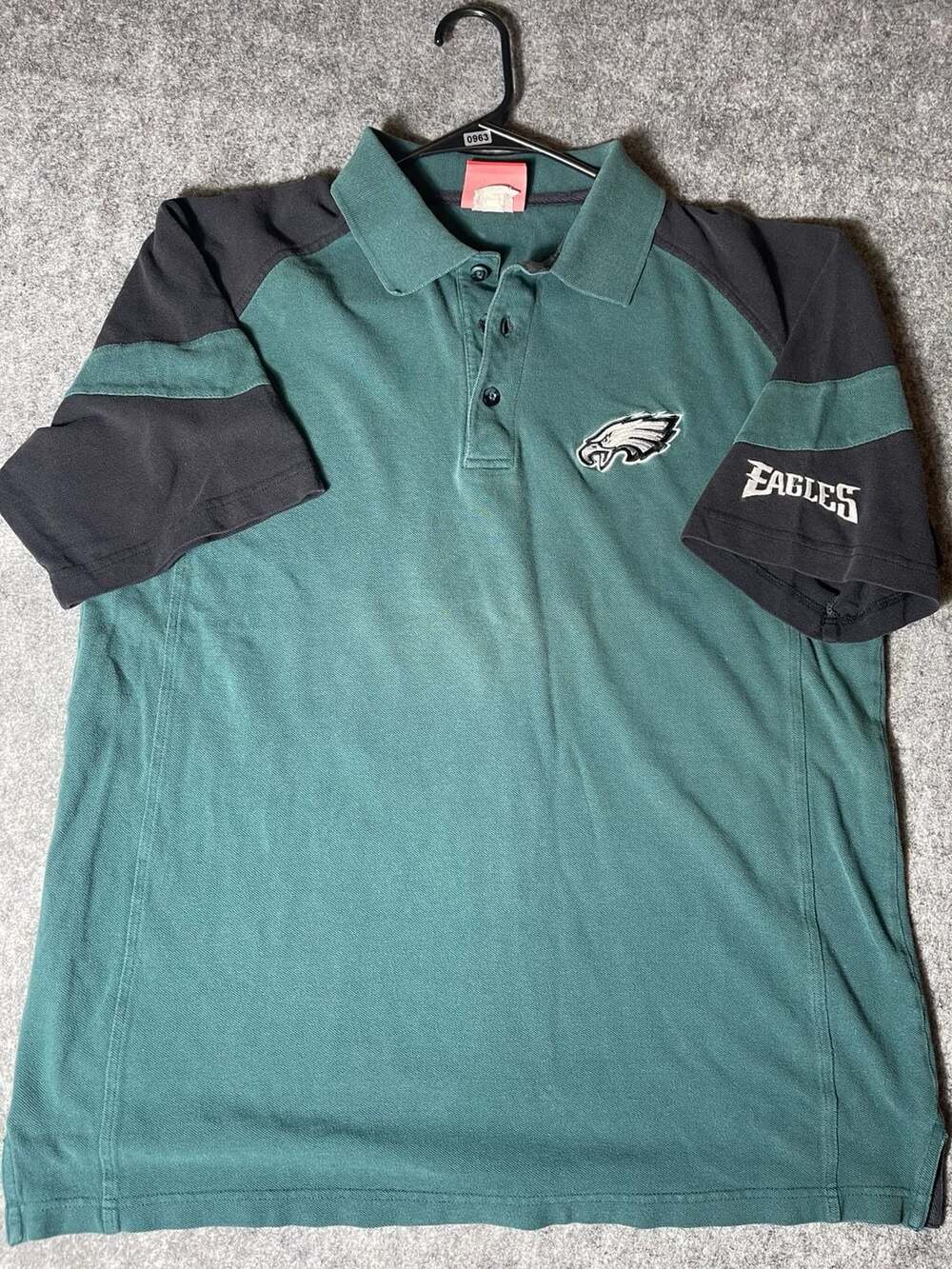 Philadelphia Eagles NFL Vintage Colorblock Polo Shirt